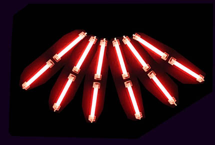 4" DUAL RED COLD CATHODE LIGHT KIT