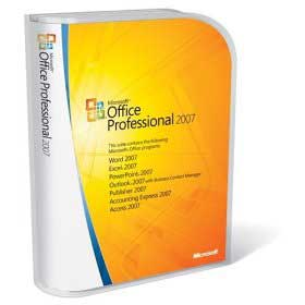 Microsoft Office Professional 2007